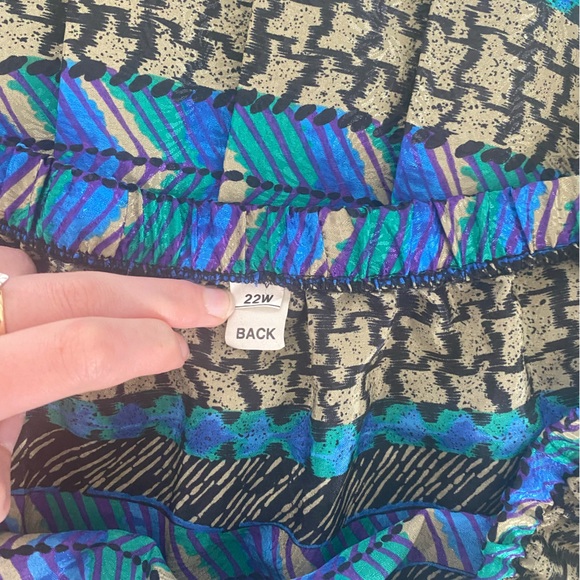 Vintage 80’s two-piece blouse and skirt - Picture 15 of 15